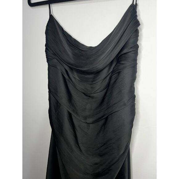 Zara Bloggers Favorite Draped open back midi dress - Picture 4 of 9